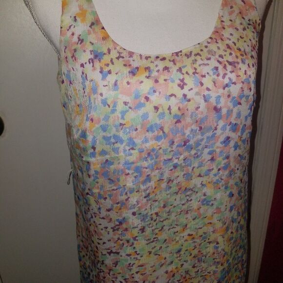 Xs BCBG high low water color dress - Picture 4 of 6